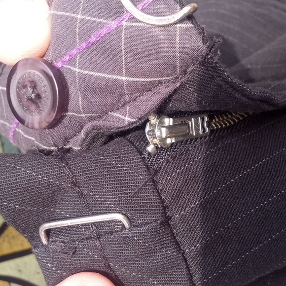 Ashworth Golf Men's size  Black pinstripe size 40.  NWOT QUALITY - Picture 5 of 7